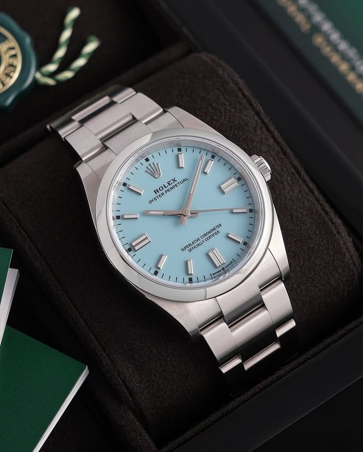 ROLEX OYSTER BLUE CIEL